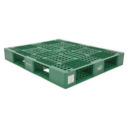 Vestil Green Polyethylene Pallet With 4 Way Entry, 6600 Lbs Capacity