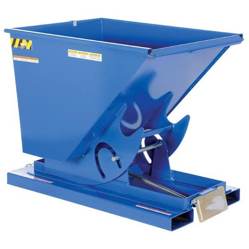 Vestil D-50-Hd Heavy Duty Self Steel Dumping Hopper With Bumper Release
