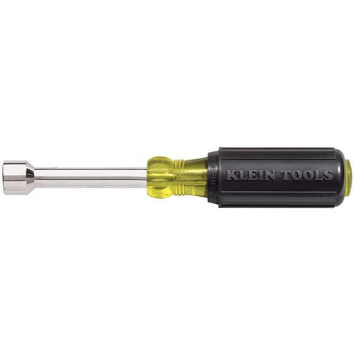 Klein Tools Steel Nut Driver 1/4" With Shaft 3"