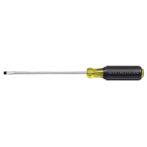 Klein Tools Black Cabinet Tip Mini Screwdriver 5.75" W/Round Shank 3''