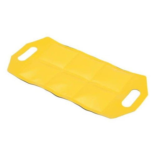 Vestil Dock Draft Mat 18inch, Blackandyellow Vinyl