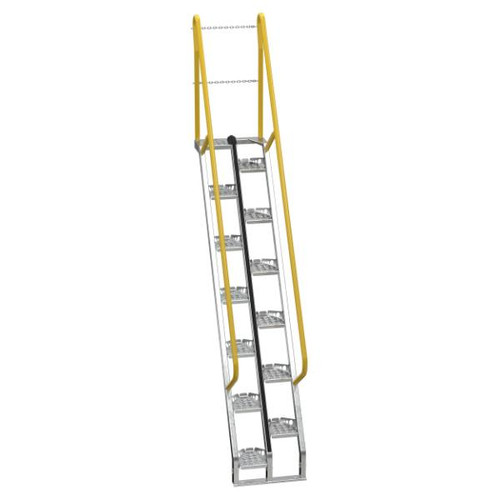 Vestil Galvanized Alternate Tread Stair Ats-8-56-Hdg