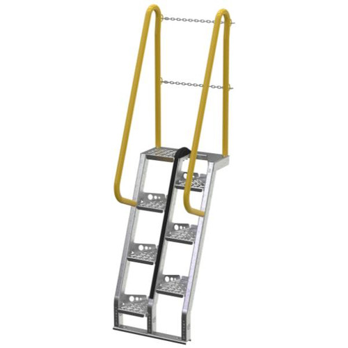 Vestil Galvanized Alternate Tread Stair Ats-4-68-Hdg