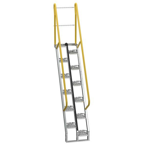 Vestil Galvanized Alternate Tread Stair Ats-7-56-Hdg