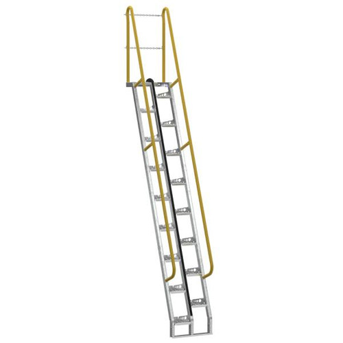 Vestil Galvanized Alternate Tread Stair Ats-11-68-Hdg