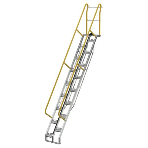 Vestil Galvanized Alternate Tread Stair Ats-11-56-Hdg