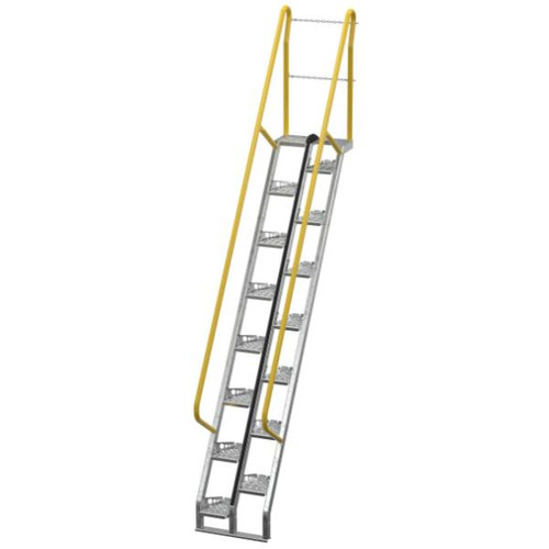 Vestil Galvanized Alternate Tread Stair Ats-9-56-Hdg