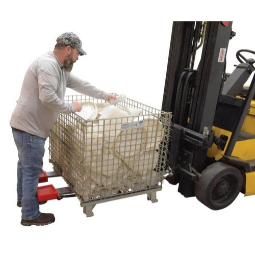 Vestil Fork Tip Protector Thick Red Package Of 2