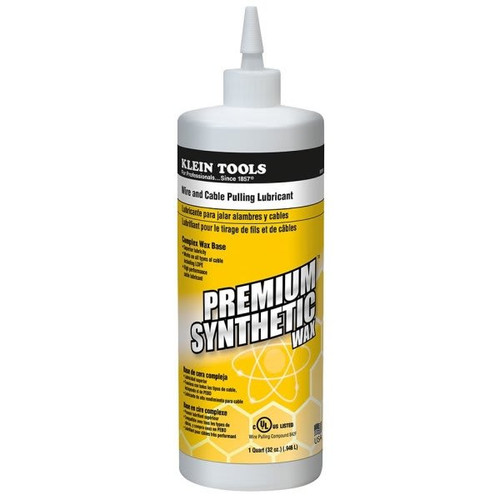 Klein Tools 1-Quart Premium Synthetic Wax, Pack Of 1