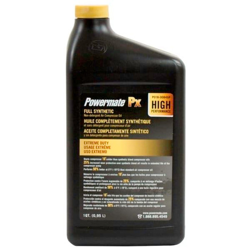 Powermate Px 100% Full Synthetic Air Compressor Oil