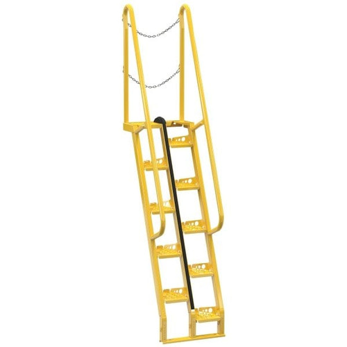 Vestil 68° Alternating Treads 54-1/8" For 15-Steps Ladder