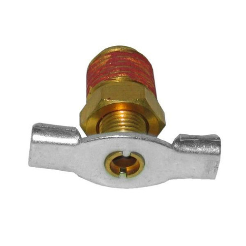 Powermate 1/4 In Copper Npt Tank Drain Valve