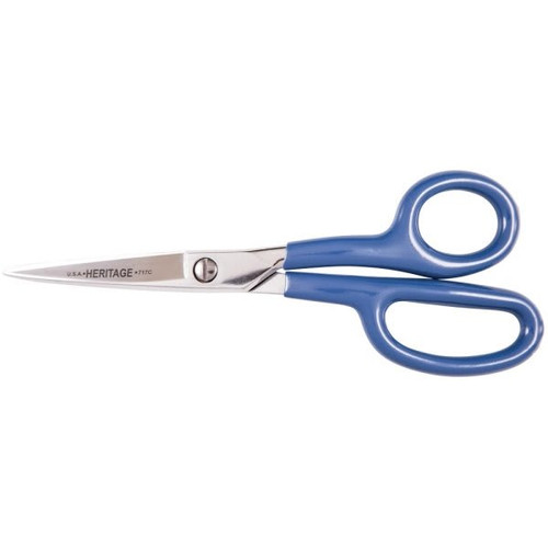 Klein Tools Carbon Steel Curved Carpet Napping Shear 7-7/8"