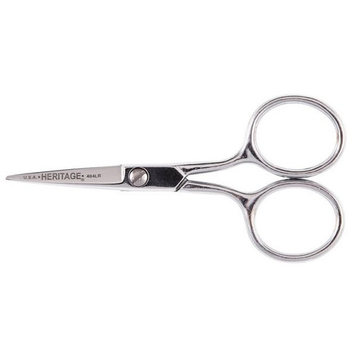 Klein Tools Carbon Steel Embroidery Scissor 4" With Large Ring
