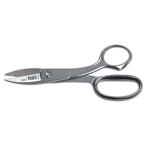 Klein Tools Forged Steel Broad Blade Utility Shear 8"