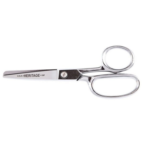 Klein Tools Carbon Steel Fully Rounded Tip Straight Trimmer 6"