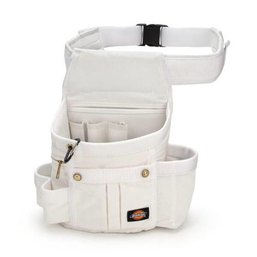 Dickies 8 Pocket Utility Pouch With 3inch Padded Belt, White
