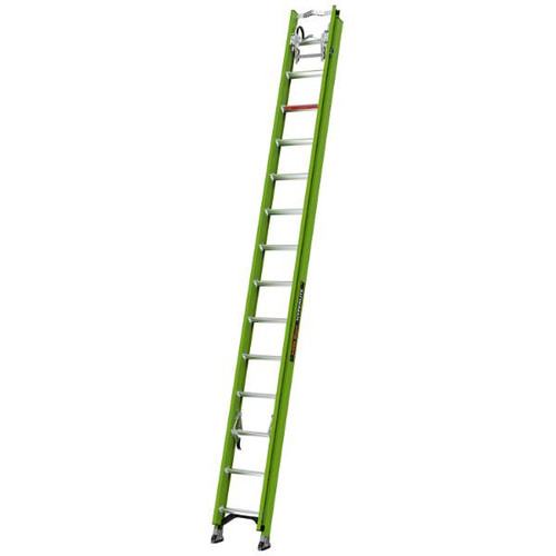 Little Giant Ladders 28 Ft Hyperlite Extra Heavy Duty Type Ia Fiberglass Extension Ladder