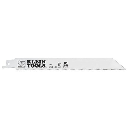 Klein Tools 10/14 Tpi Reciprocating Saw Blade 8"