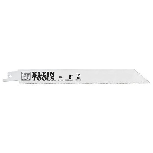 Klein Tools 18 Tpi Reciprocating Saw Blade 8"