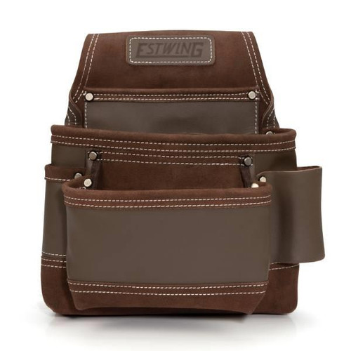 Estwing 9 Pocket Leather Contractor'S Tool Pouch