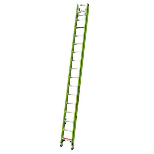 Little Giant Ladders 32' Type Iaa 375 Lb Rated Fiberglass Ladder With Ground Cue
