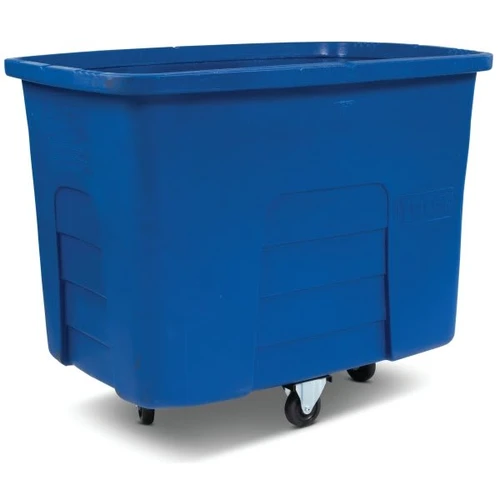 Toter 12 Cu Ft Blue Heavy-Duty Manual Cube Truck