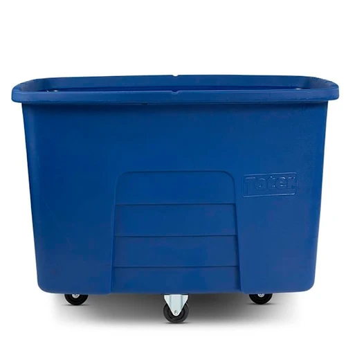 Toter 20 Cu Ft Blue Heavy-Duty Manual Cube Truck