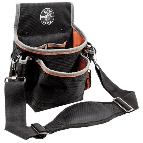 Klein Tools Tradesman Pro 15-Pocket Black Tool Pouch