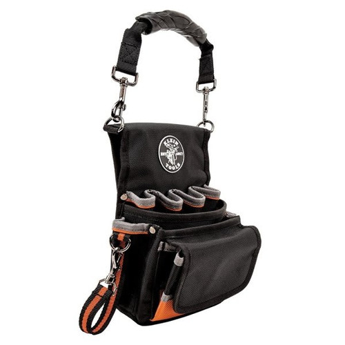 Klein Tools Tradesman Pro 9-Pocket Black Tool Pouch