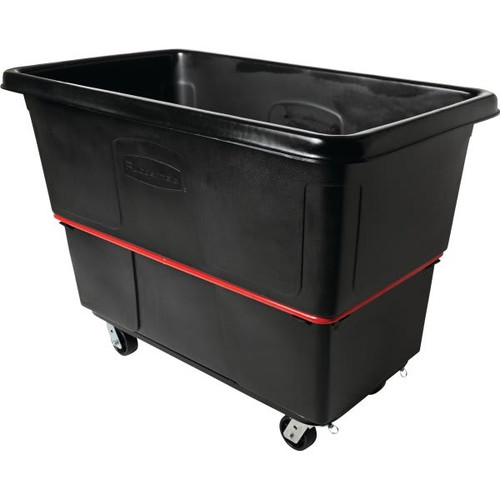 Rubbermaid Commercial 1200 Lb Black Utility Cube Truck