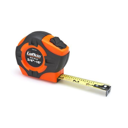 Crescent Tape Measure, 3/4 Inch X 16 Ft. Quikread With Power Return