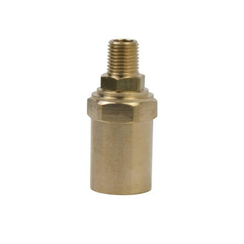 Steelman 1/2-Inch Id Reusable Brass Pneumatic Hose Fitting