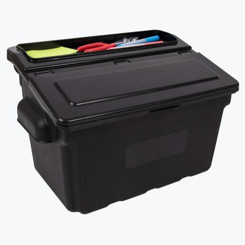 Luxor Outrigger Utility Cart Bin 2-Pack