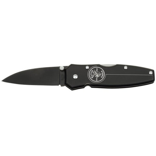 Klein Tools Black Lightweight Lockback Knife