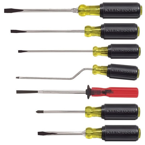 Klein Tools Steel Multi-Purpose Non-Magnetic 7-Piece Screwdriver Set