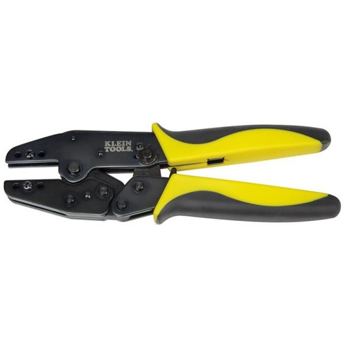 Klein Tools Black/Yellow Ratcheting Crimper Frame 8-3/4"