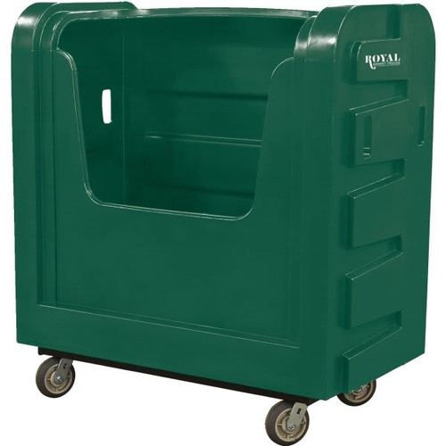 Royal Basket Trucks 36 Cubic Foot Bulk Polyethylene Truck, Green