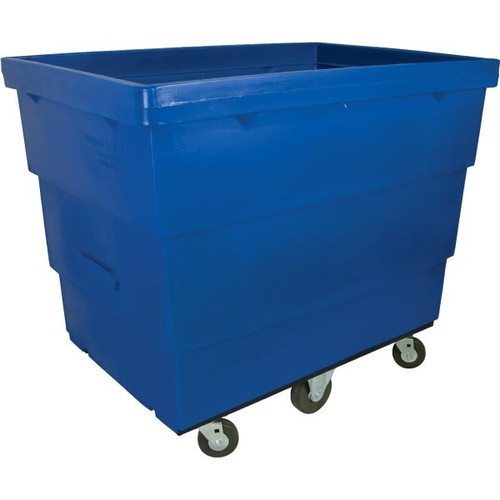 Royal Basket Trucks 23 Cubic Foot Recycle Cart, Blue