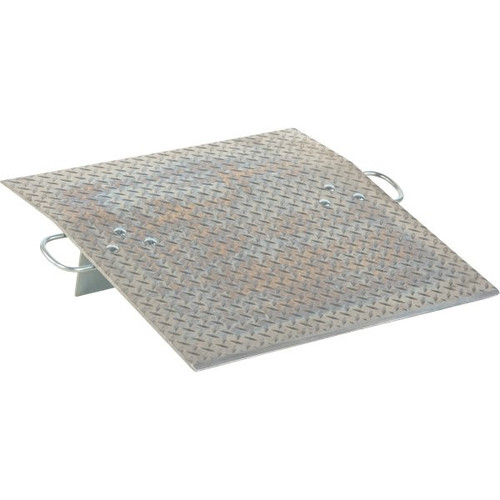 Vestil Hand Truck Aluminum Dock Plate 30x30x6