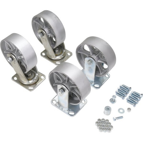 Vestil 4800 Lb Semi-Steel Caster Kit 6" X 2"