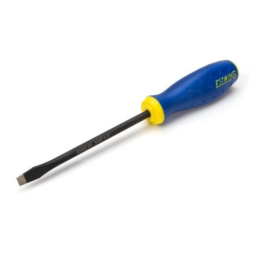 Estwing 5/16 Inch X 6 Inch Magnetic Diamond Tip Screwdriver, Ergonomic Handle
