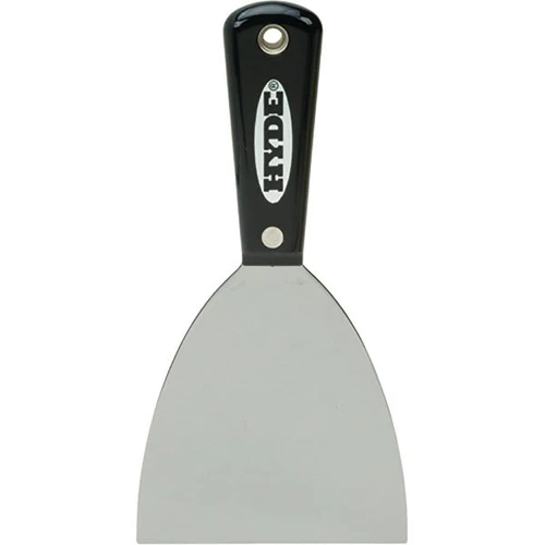 Hyde 02550 4" Black And Silver Flex Joint Knife, Package Of 5