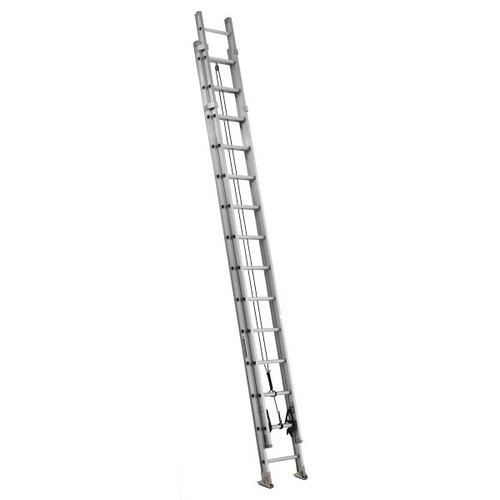 Louisville Ladder Ae1200hd 28 Ft. 375 Lb. Aluminum 28-Step Extension Ladder