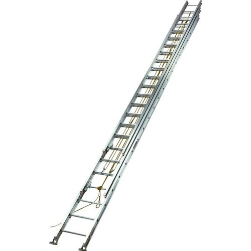 Louisville Ladder Ae1660 60 Ft. 250 Lb. Aluminum 60-Step Extension Ladder