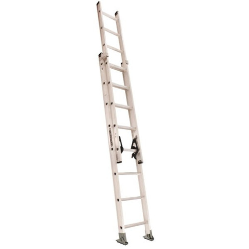 Louisville Ladder Ae2200 16 Ft. 300 Lb. Aluminum 16-Step Extension Ladder