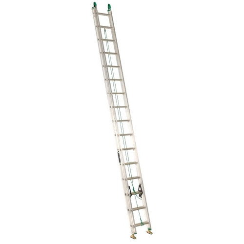 Louisville Ladder Ae4200 32 Ft. 225 Lb. Aluminum 32-Step Extension Ladder