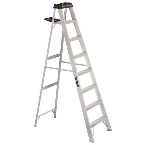 Louisville Ladder As3000 8 Ft. 300 Lb. 7-Step Aluminum Step Ladder
