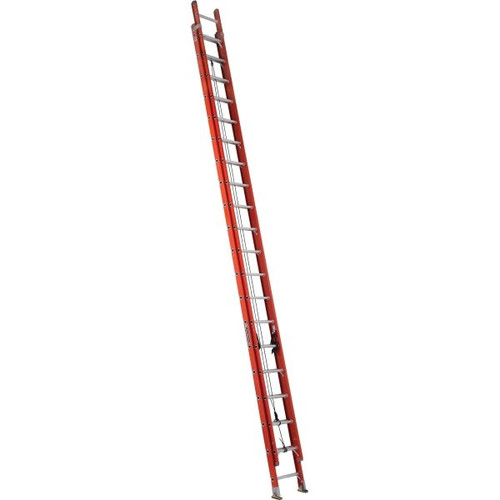 Louisville Ladder Fe3200 40 Ft. 300 Lb. Fiberglass 40-Step Extension Ladder