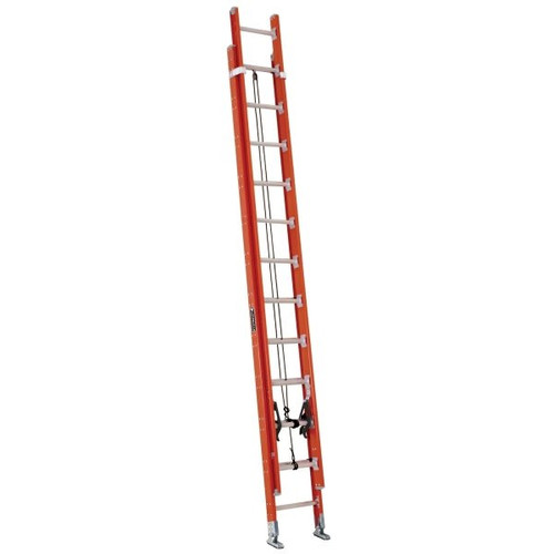 Louisville Ladder Fe7200 24 Ft. 300 Lb. Fiberglass 24-Step Extension Ladder